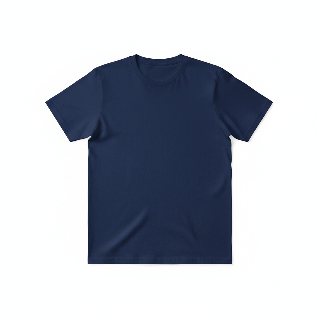 Classic Cotton T-Shirt - Navy Blue